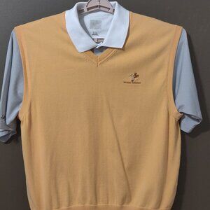 Desert Springs Golf Club Polo/Vest Combo Both SIZE XL
